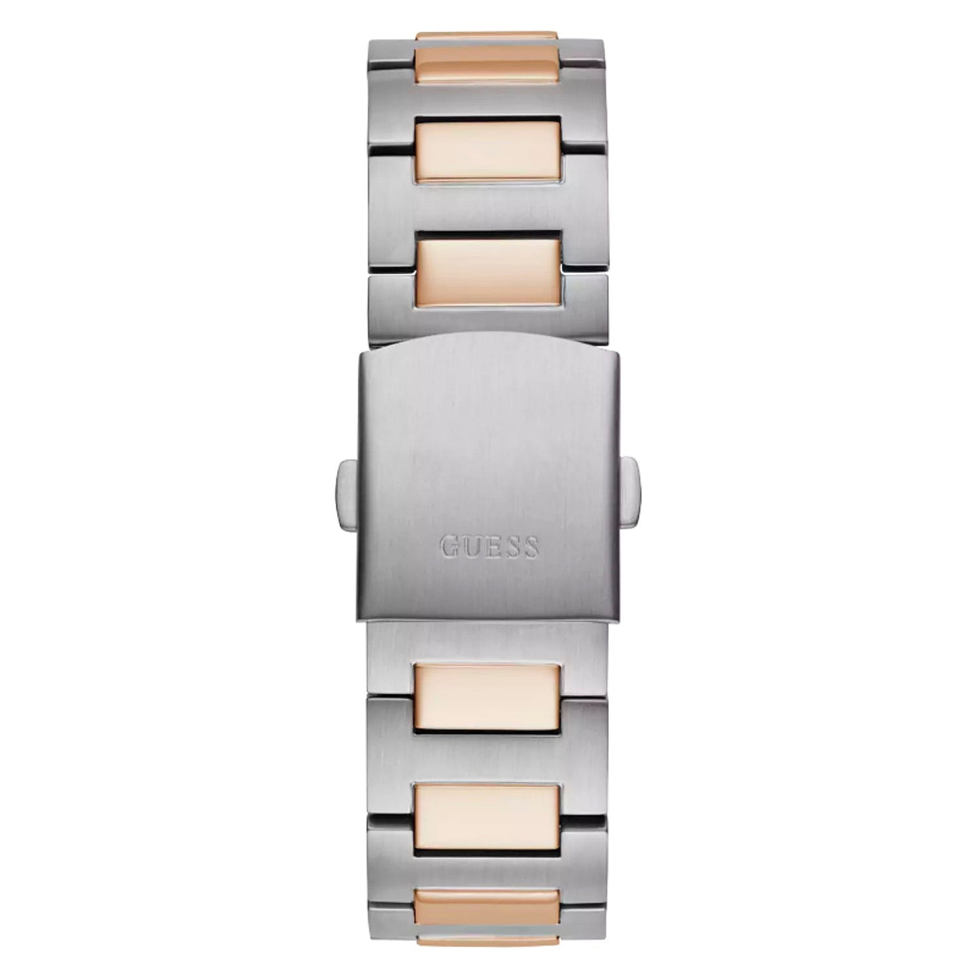 Montre Guess GW0572G4 pour homme Couleur du boîtier 2 tons - Bracelet en acier inoxydable de forme carrée