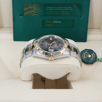 Rolex Datejust 41 ‘Wimbledon’ Dial Two-Tone Oyster