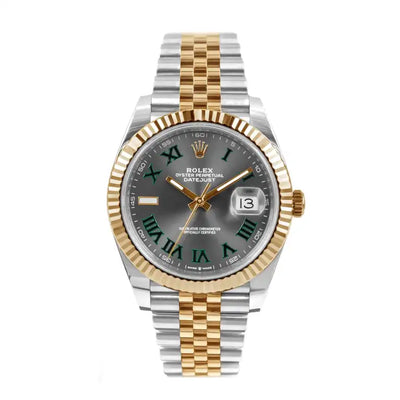 Rolex Datejust 41 ‘Wimbledon’ Dial Two-Tone Jubilee